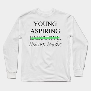 Young Aspiring Unicorn Hunter Long Sleeve T-Shirt